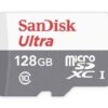 SanDisk 128GB Ultra UHS-I microSDXC Memory Card with SD Adapter